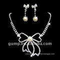 bridal crystal jewelry set